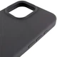 Чохол Silicone Premium case MagSafe з захистом камери та дисплея для iPhone 16 Pro Full Protective dark grey 2020 - изображение 7