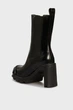 Жіночі чорні ботильйони D-HAMMER CH DW BOOTS Diesel 39 Y03419 P4471 - зображення 4