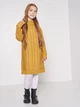 Детское вязаное платье для девочки Zippy 122-128 см (7-8 лет) Желтое - изображение 3