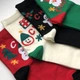 Набір новорічних шкарпеток 4 пари з написом Merry Christmas 35-39 Різнобарвний (1044) - зображення 10