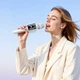 Портативный караоке микрофон HOCO L24 Shine karaoke microphone BT5.4 5W 1200mAh White (6942007673778) - изображение 4