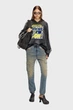 Жіночі сині джинси 2051 D-URSY JOGG Sweat jeans Diesel 26 A11869 068MB - изображение 3