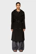 Чоловічий чорний плащ J-MATTHEW JACKET Diesel 48 A10491 0PCAK - изображение 1