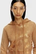Жіноче коричневе худі F-SLIMMY-HOOD-P6 Diesel XS A14969 0AJEA - изображение 4