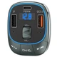 Автомобільний FM-трансміттер Vention PD 54W 3-Port USB (C+A+A) LED/USB Flash/Bluetooth, вольтметр - изображение 2
