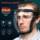 Маска защитная полнолицевая прозорая линза Black без фильтров. - изображение 5