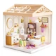 Конструктор Mini House румбокс серии Интерьер – Ванная комната (свет) (8009) Mini House 8009 1040485 - изображение 2