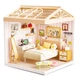 Конструктор Mini House румбокс серии Интерьер – Спальня (свет) (8004) Mini House 8004 1040491 - изображение 2