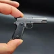Сувенірний Пістолет COLT 1911 CLASSIC сірий, розбірний брелок з металу 1:3 фіджет - зображення 5