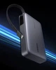 Power Bank Ugreen PB551 20000 mAh 145W со встроенным и дополнительным кабелями - изображение 1