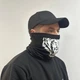 Бафф с DTF принтом летний M-KET черный, трикотаж стрейч, размер 56-58 - изображение 5