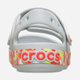 Детские сандалии для девочки Crocs Crocband Cruiser Glw Confetti Band SdK SmWtGua 212527-1X8 28-29 (C11) Grey (198445347849) - изображение 6
