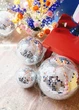 Dekoracja wisząca PartyDeco Kula lustrzana disco 20 cm Srebrna (KDS1-20) (5904555042063) - obraz 2