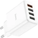 Зарядное устройство Hoco C102A 28.5Wmax QC3.0 порты 4 USB-A White (44437) - изображение 5