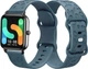 Силіконовий Ремінець Vorax для Haylou RS4 Plus (LS11) Blue Grey (44492-0F) - зображення 1