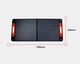 Портативна сонячна панель Bimson Power BP100WSP 100 Вт USB-C / USB-A (монокристалічна) - зображення 5