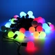 Гірлянда матова кулька 40LED 5м (флеш) 18мм, Новорічна бахрама, Світлодіодна гірлянда, Вулична гірлянд HDSYR_147 - зображення 2