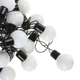 Гірлянда матова кулька 40LED 5м (флеш) 18мм, Новорічна бахрама, Світлодіодна гірлянда, Вулична гірлянд HDSYR_147 - зображення 3