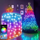 Світлодіодна розумна гірлянда Smart Роса RGB 100 LED з Bluetooth для ялинки від USB 10м - зображення 1