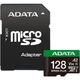 Карта памъяти microSDXC (UHS-1 U3) A-DATA SPEED PLUS 128Gb Class 10 V30 A2 (R-180Mb/s W160Mb/s) (adapter SD) - изображение 1