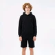 Черный костюм на флисе для подростков худи и шорты Hype kids 134-140 см (9-10Y) - изображение 4