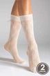 Носочки, 2 штуки Legs one size Крем (144032) - изображение 2