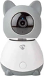 Kamera IP Nedis SmartLife Wi-Fi Indoor Camera Full HD Grey/White (WIFICI30CGY) - obraz 1