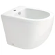 Біде підлогове з отвором під змішувач білий Mixxus ELLIPSE MP6594 (00150331) - изображение 1