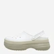Женские кроксы Crocs Classic Stacked Clog Blk/Blk 211355-0WV 36-37 (M4/W6) 22 см Neutral (198445215599) - изображение 3