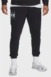 Чоловічі чорні спортивні штани UA Rival Terry Logo JoggerQ2 Under Armour S 1390144-001 - изображение 1