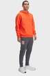 Чоловічі сірі спортивні штани UA Rival Terry Logo JoggerQ2 Under Armour S 1390144-025 - изображение 2