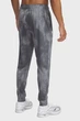 Чоловічі світло-сірі спортивні штани UA Rival Terry AOP Jogger Q1 Under Armour XL 1390143-025 - зображення 3