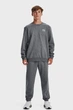 Чоловічий сірий світшот UA Essential Fleece Crew Under Armour XXL 1374250-012 - изображение 2
