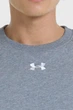Чоловічий сірий світшот UA Rival Fleece Crew Under Armour LG 1379755-025 - изображение 4