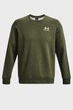Чоловічий оливковий світшот UA Essential Fleece Crew-GRN Under Armour XXL 1374250-391 - изображение 5