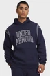 Чоловіче темно-синє худі UA Rival Fleece Nov Hoodie Under Armour MD 6009353-410 - изображение 1