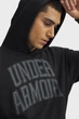 Чоловіче чорне худі UA Rival LW Graphic Hoodie-BLK Under Armour XXL 6014686-001 - изображение 3