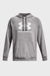 Чоловіче сіре худі UA Rival Fleece Logo HD Under Armour L 1379758-025 - изображение 5