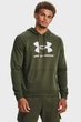 Чоловіче оливкове худі UA Rival Fleece Logo HD Under Armour L 1379758-390 - изображение 1