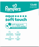 Набір вологих серветок Pampers Aqua Soft Touch 12 x 48 шт (8006530140225) - зображення 3