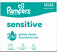 Набір вологих серветок Pampers Sensitive 12 х 52 шт (8006540523100) - зображення 5