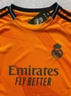 Футбольная форма Реал Мадрид Мбаппе Mbappe 24 (130 - 140 см) оранжевая - изображение 4