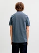 Поло длинное мужское Jack & Jones 12136668 M Blue Mirage (5715830436404) - изображение 2