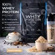 Сироватковий протеїн Powerful Progress 100% Whey Protein 2 кг капучино— концентрат та ізолят білка для спорту - зображення 1