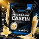 Казеїновий протеїн Willmax Micellar Casein 900 г ваніль, повільний білок, нічний протеїн, казеїн - зображення 1