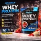 Сывороточный протеин Willmax Whey Protein 80% 920 г вкус клубника — белок для набора мышечной массы и восстановления - изображение 1