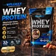 Сироватковий протеїн Willmax Whey Protein 80% 920 г смак шоколад лісовий-горіх — білок для набору м’язової маси та відновлення - зображення 1