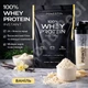Сироватковий протеїн Powerful Progress 100% Whey Protein 2 кг ваніль — концентрат та ізолят білка для спорту - зображення 1