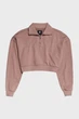 Жіноча рожева спортивна кофта Cropped zip loose sw G-Star M D23143,D278 - изображение 4