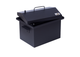 Коптильня SmokeHouse Kit M Thermo 400х300х320 мм до 4 кг для горячего и холодного копчения с термометром и дымогенератором стальная - изображение 2
